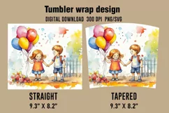 3D Cute Baby Tumbler Wrap Designs Product Image 2