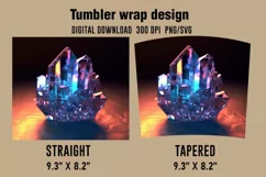 3D Crystal Tumbler Wrap Designs, Sublimation Designs Product Image 2