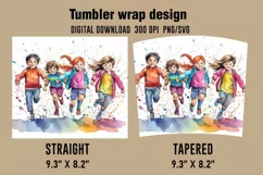 3D Cute Baby Tumbler Wrap Designs Product Image 2