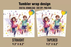 3D Cute Baby Tumbler Wrap Designs Product Image 2