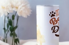Dog tumbler wrap, Sublimation PNG design Product Image 2