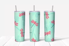 tumbler wrap dragonfly tumbler sublimation summer