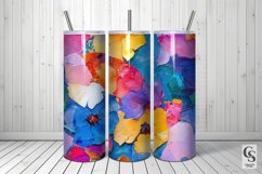 Colorful Abstract Torn Paper Flowers Seamless Patterns Product Image 3