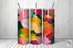 Abstract Painted Flowers Digital Papers Product Image 6