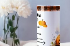 Fall tumbler wrap, Sublimation PNG design Product Image 3