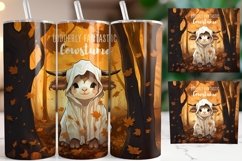 Halloween tumbler wrap, Sublimation PNG design Product Image 1