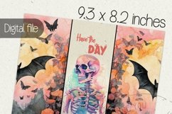 Halloween tumbler wrap, Sublimation PNG design Product Image 2