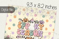 Halloween tumbler wrap, Sublimation PNG design Product Image 2