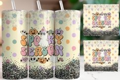 Halloween tumbler wrap, Sublimation PNG design Product Image 1