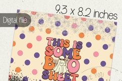 Halloween tumbler wrap, Sublimation PNG design Product Image 2