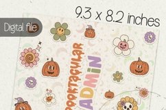 Halloween tumbler wrap, Sublimation PNG design Product Image 2