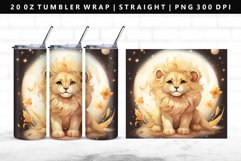 Zodiac Sign 20oz Tumbler Wrap | Sublimation PNG Design Product Image 1