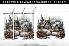 Landscape 20oz Tumbler Wrap | Sublimation PNG Design Product Image 1