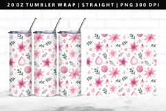 Christmas 20oz Tumbler Wrap | Sublimation PNG Design Product Image 1
