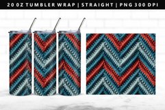 Knitted 20oz Tumbler Wrap | Sublimation PNG Design Product Image 1
