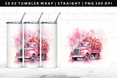 Truck 20oz Tumbler Wrap | Sublimation PNG Design Product Image 1
