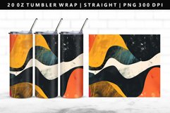 Retro Pop Art 20oz Tumbler Wrap | Sublimation PNG Design Product Image 1