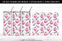 Christmas 20oz Tumbler Wrap | Sublimation PNG Design Product Image 1