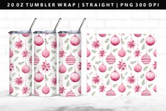 Christmas 20oz Tumbler Wrap | Sublimation PNG Design Product Image 1
