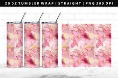 Alcohol Ink 20oz Tumbler Wrap | Sublimation PNG Design Product Image 1