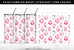 Christmas 20oz Tumbler Wrap | Sublimation PNG Design Product Image 1