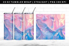 Iridescent 20oz Tumbler Wrap | Sublimation PNG Design Product Image 1