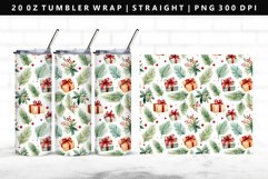 Christmas 20oz Tumbler Wrap | Sublimation PNG Design Product Image 1