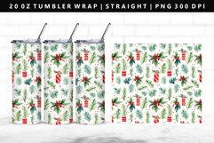 Christmas 20oz Tumbler Wrap | Sublimation PNG Design Product Image 1