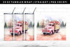 Truck 20oz Tumbler Wrap | Sublimation PNG Design Product Image 1