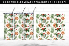 Christmas 20oz Tumbler Wrap | Sublimation PNG Design Product Image 1
