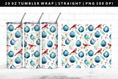 Christmas 20oz Tumbler Wrap | Sublimation PNG Design Product Image 1