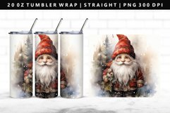 Gnome 20oz Tumbler Wrap | Sublimation PNG Design Product Image 1