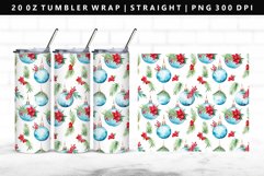 Christmas 20oz Tumbler Wrap | Sublimation PNG Design Product Image 1