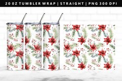Christmas 20oz Tumbler Wrap | Sublimation PNG Design Product Image 1