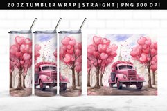 Truck 20oz Tumbler Wrap | Sublimation PNG Design Product Image 1