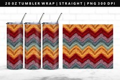 Knitted 20oz Tumbler Wrap | Sublimation PNG Design Product Image 1