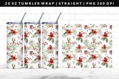 Christmas 20oz Tumbler Wrap | Sublimation PNG Design Product Image 1