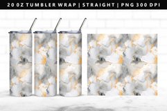 Alcohol Ink 20oz Tumbler Wrap | Sublimation PNG Design Product Image 1