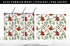 Christmas 20oz Tumbler Wrap | Sublimation PNG Design Product Image 1