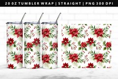 Christmas 20oz Tumbler Wrap | Sublimation PNG Design Product Image 1