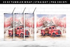 Truck 20oz Tumbler Wrap | Sublimation PNG Design Product Image 1
