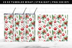 Christmas 20oz Tumbler Wrap | Sublimation PNG Design Product Image 1