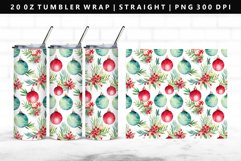 Christmas 20oz Tumbler Wrap | Sublimation PNG Design Product Image 1