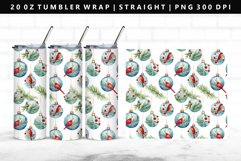 Christmas 20oz Tumbler Wrap | Sublimation PNG Design Product Image 1