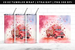 Truck 20oz Tumbler Wrap | Sublimation PNG Design Product Image 1