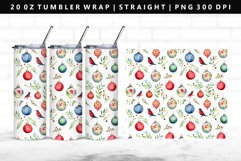 Christmas 20oz Tumbler Wrap | Sublimation PNG Design Product Image 1