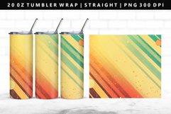 Retro Pop Art 20oz Tumbler Wrap | Sublimation PNG Design Product Image 1