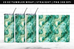 Alcohol Ink 20oz Tumbler Wrap | Sublimation PNG Design Product Image 1