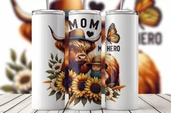 Mother Day Tumbler Wrap Sublimation 20oz Skinny Tumbler