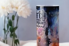 Witch tumbler wrap, Sublimation PNG design Product Image 3